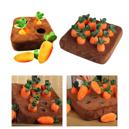 Carrot Farm Enrichment Toy