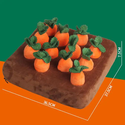 Carrot Farm Enrichment Toy